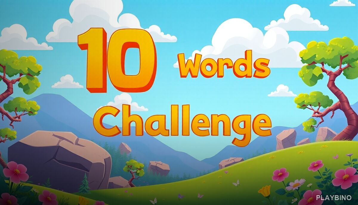 10 Words Challenge: Build Words, Beat the Grid, Score Big image