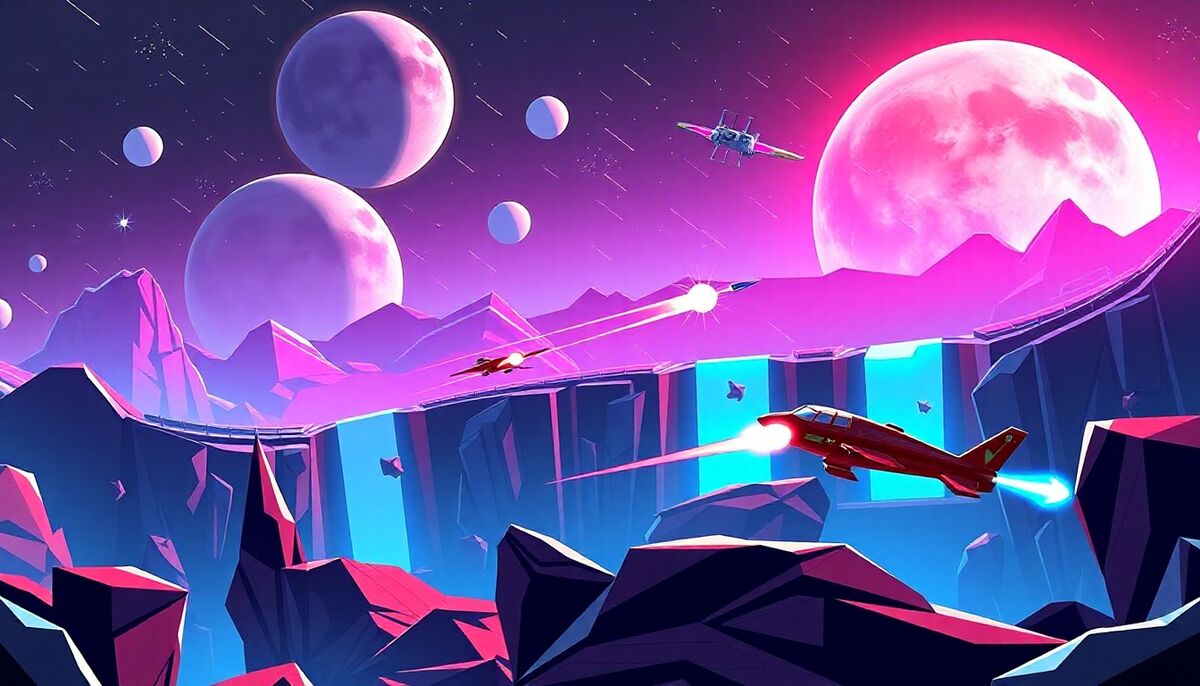 Air Space Shooter: Arcade Shooting Action in Your Browser image