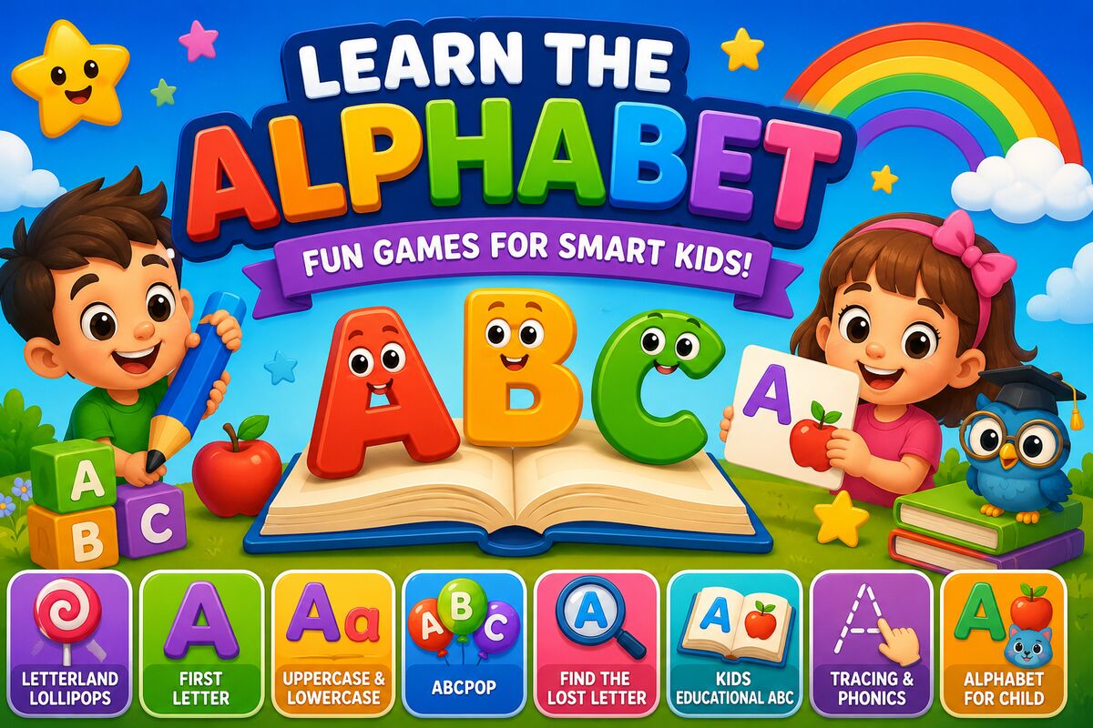 Learning the ABCs Has Never Been This Fun: Explore Alphabet Games on PlayBino image