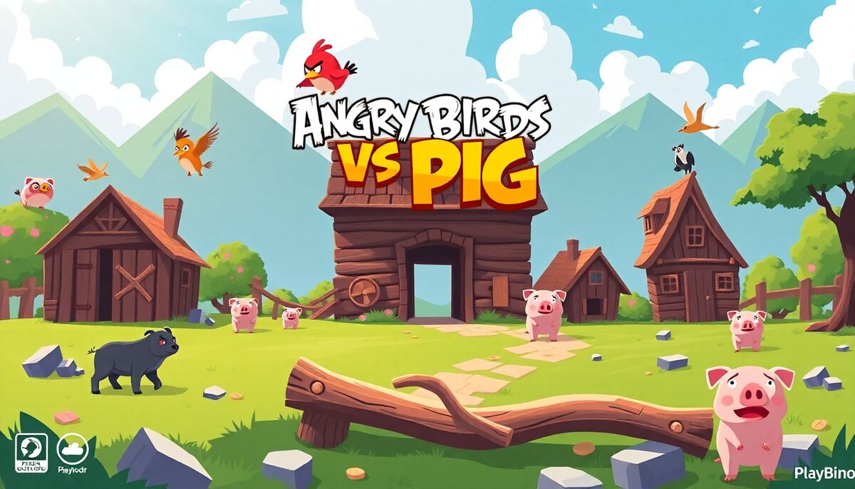 Angry Bird vs Pig: Physics Puzzle Strategy and Tips image