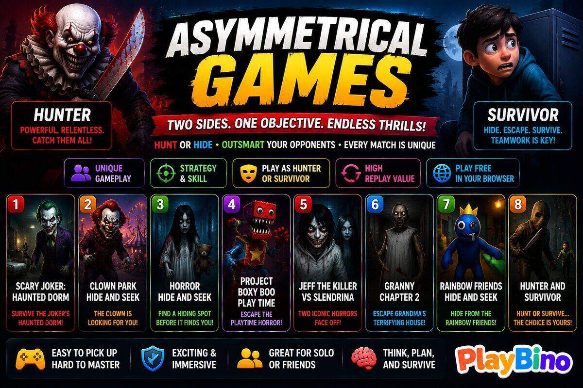 Asymmetrical Games Online: Why Unequal Gameplay Is Thrilling Fun image