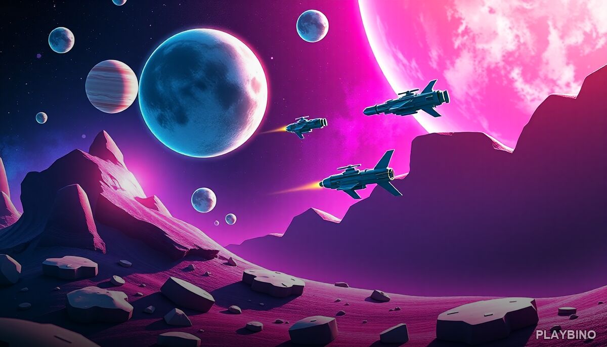 Attack Alien Moon: Arcade Shooting Action on the Lunar Surface image