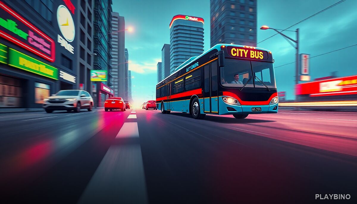 Auto Bus Driving 2024: City Routes, Traffic, and Timetables image