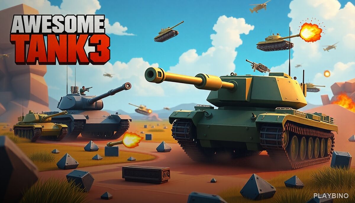 Awesome Tanks 3: Top-Down Combat, Upgrades, and a Level Editor Worth Exploring image
