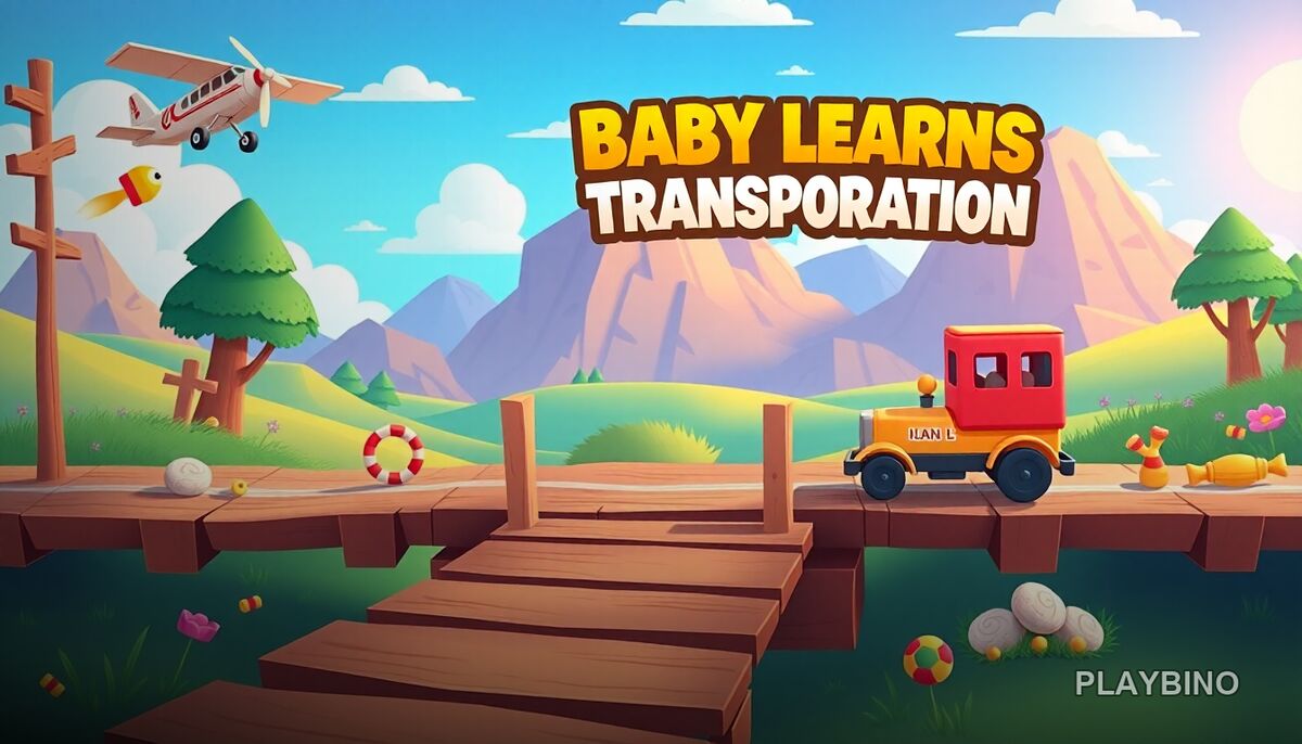 Baby Learns Transportation: A Fun Brain Game for Young Explorers image