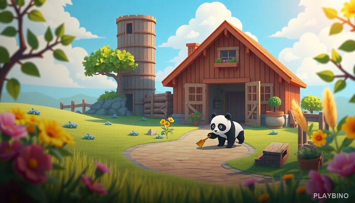 Baby Panda Dream Garden: A Gentle Gardening Sim for Young Players image