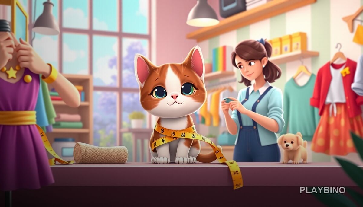 Baby Pets Tailor: Crafting Outfits for Adorable Animal Customers image