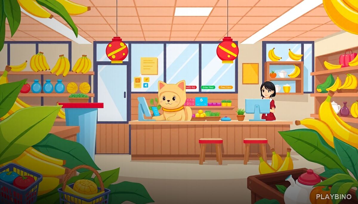 Banana Farm: Build a Cat-Run Supermarket Empire image