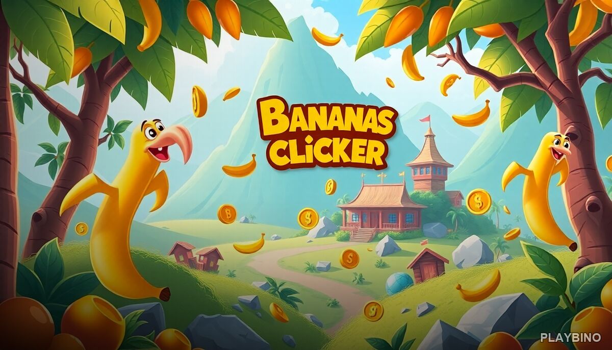 Bananas Clicker: Idle Tapping Game with Upgrades and Jungle Rewards image