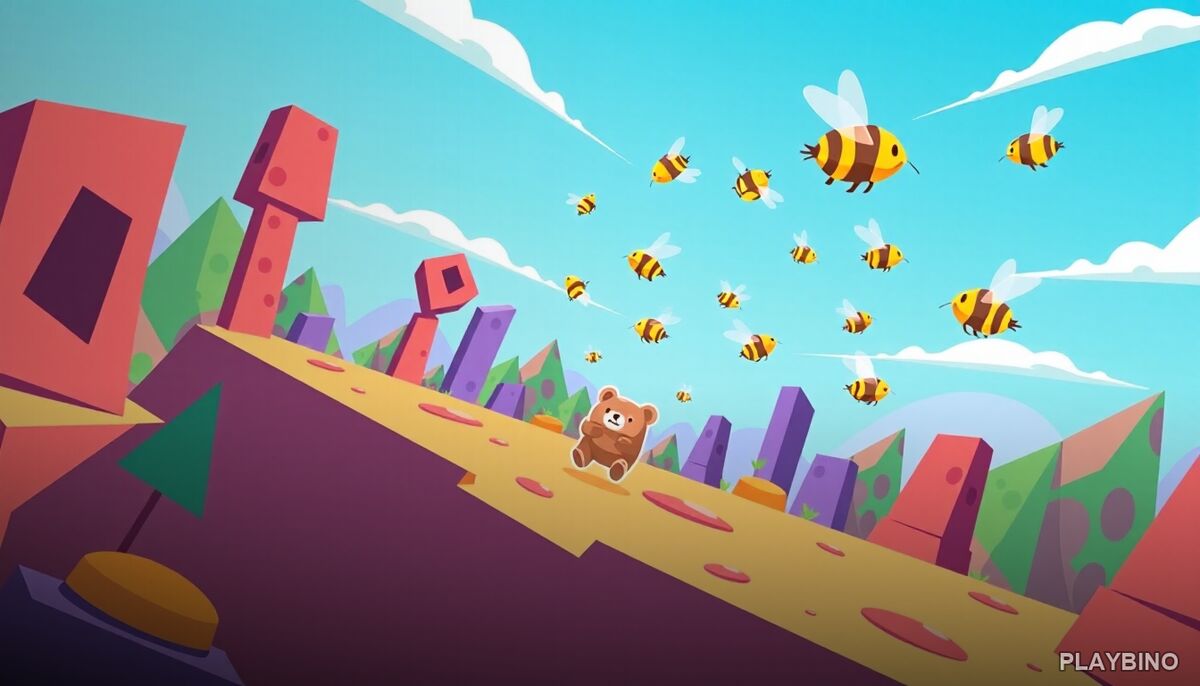 Bee Bear Honey: Catch Every Drop in This Endless Arcade Runner image