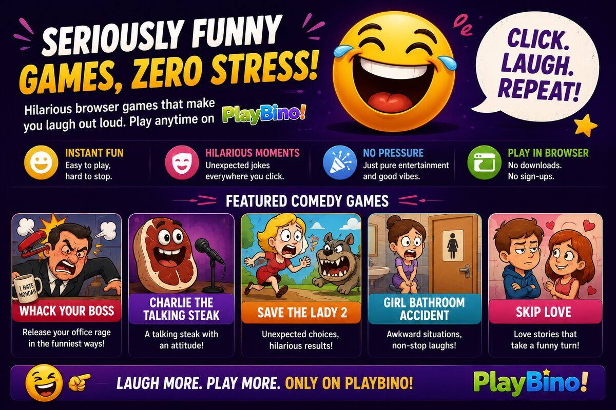 Laugh Out Loud: The Best Comedy Browser Games to Play Right Now image