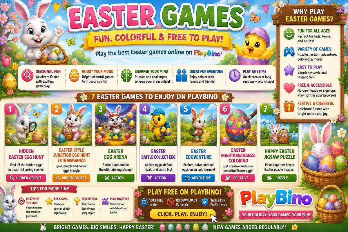 Hop Into the Fun: The Best Easter Games to Play Online This Spring image