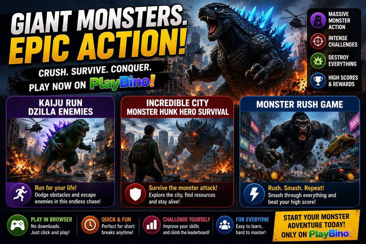 Stomp, Smash, and Survive: The Best Giant Monster Games to Play Right Now image