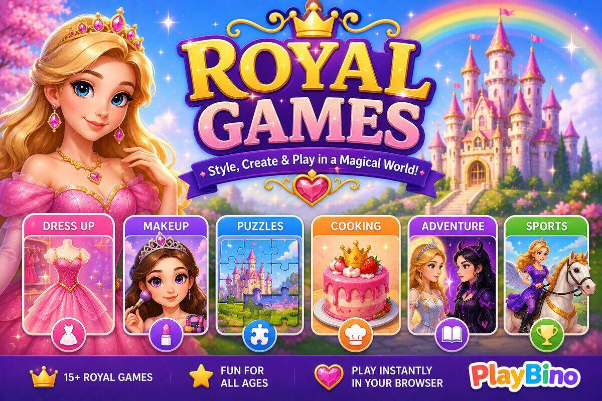 Royal Fun Awaits: Exploring the Best Princess Games on PlayBino image