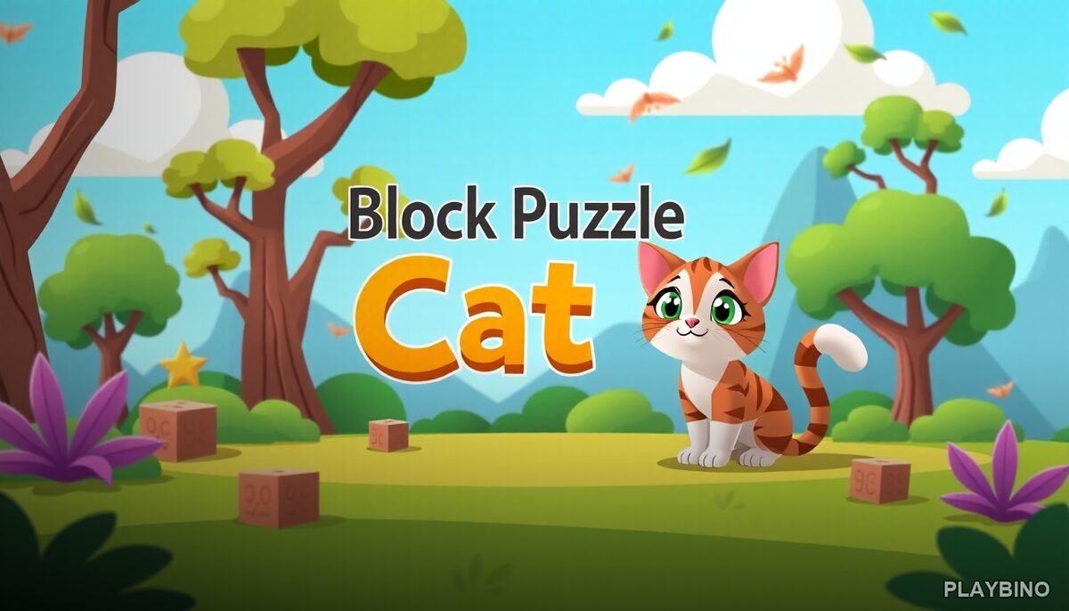 Block Puzzle Cats: Spatial Reasoning Meets Feline Charm image
