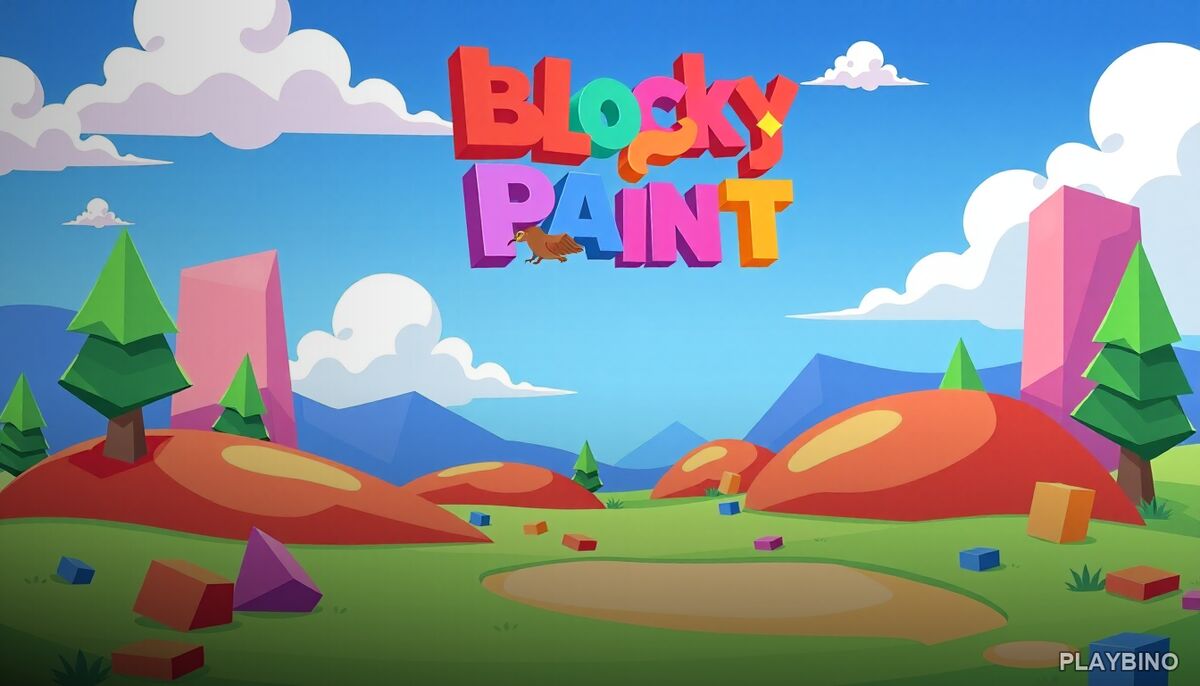 Blocky Paint: Grid Puzzle Game Where Logic Meets Color image