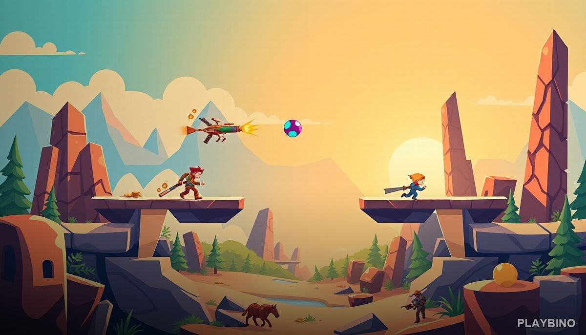 Bouncing Marbles: Arcade Timing and Endless Platform Runs image