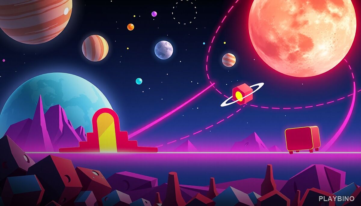 Boxes Chaser: Cosmic Escape Puzzle with a Relentless Pursuer image