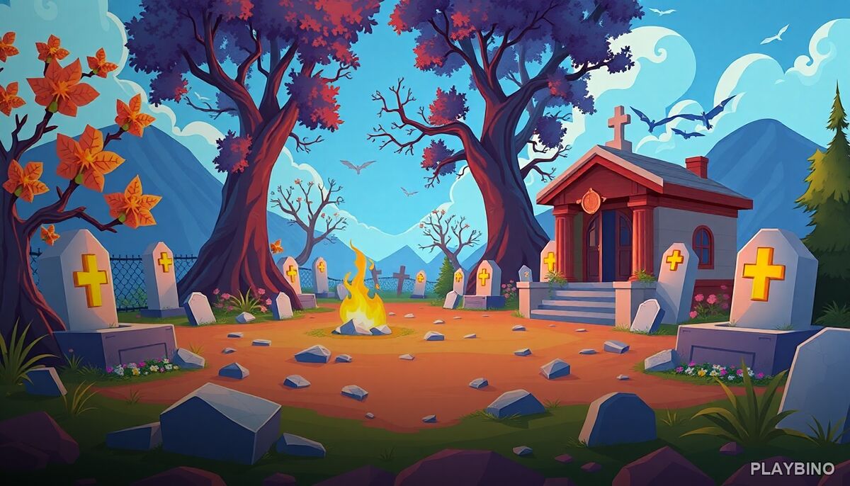 Break Free The Graveyard: Puzzle Logic in a Shadowy Cemetery image