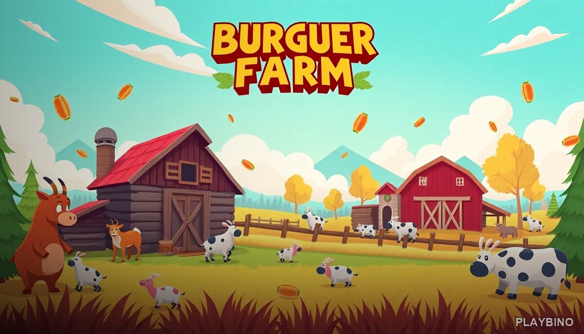Burguer Farm: Catch Falling Burgers in This Fast Arcade Game image