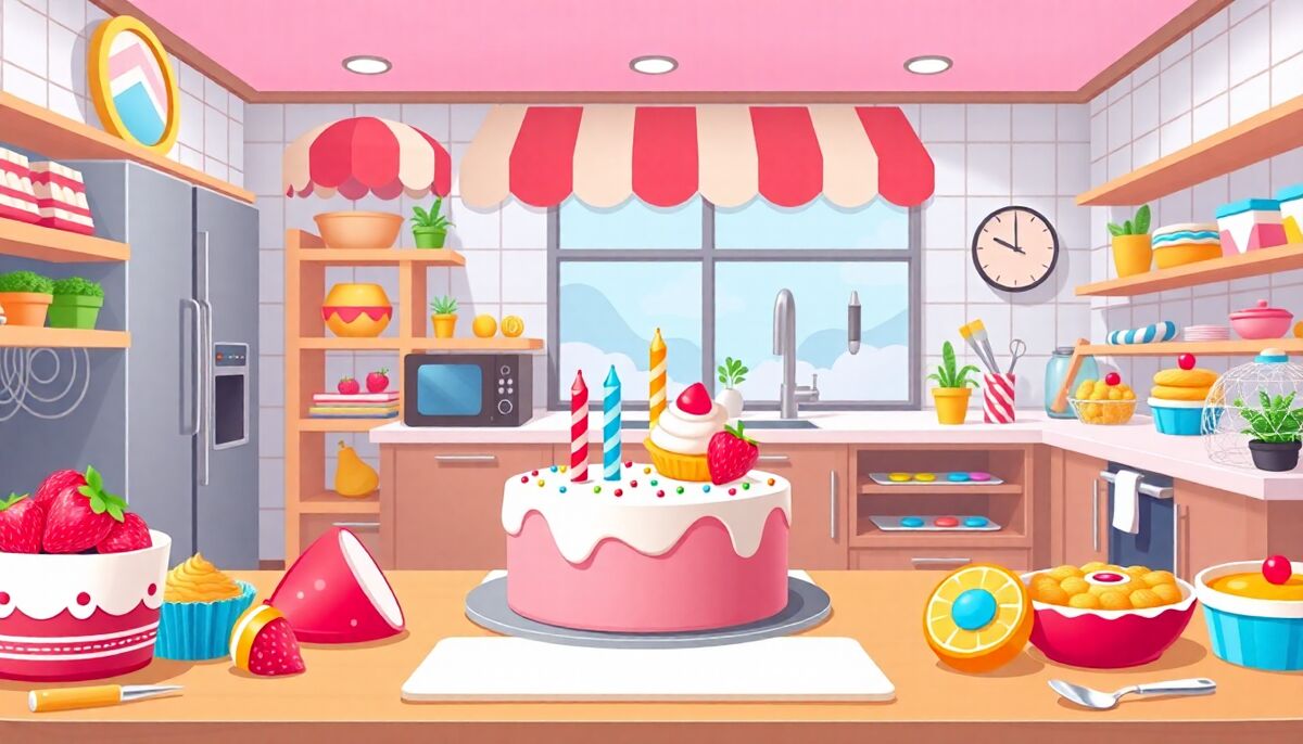 Cake Maker Kids Cooking: Baking, Decorating, and Creative Fun image