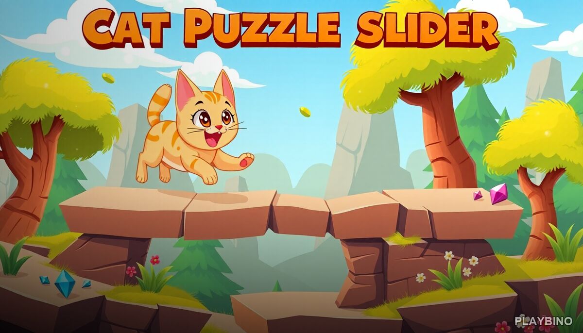 Cat Puzzle Slider: Sliding Tile Logic with Feline Flair image