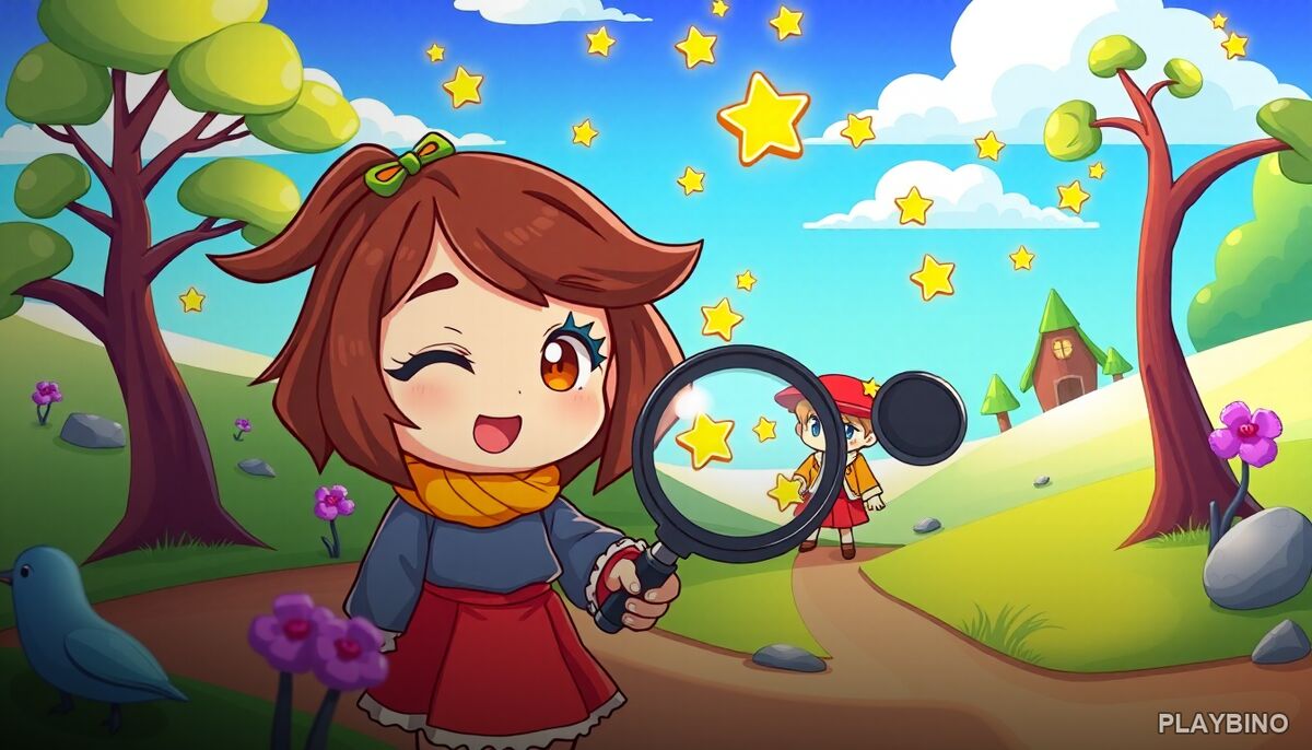 Chibi Doll Hidden Stars: Find Every Star in These Charming Scenes image