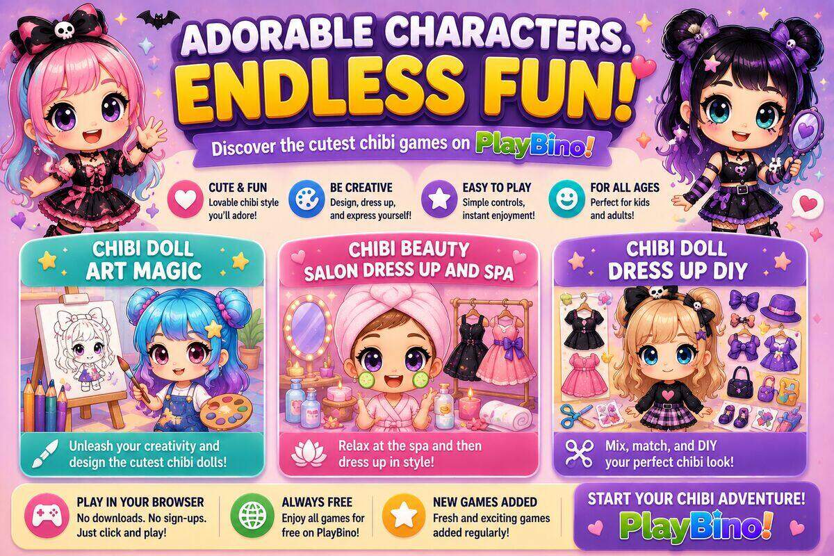 Chibi Style Games: Cute, Creative, and Totally Addictive image