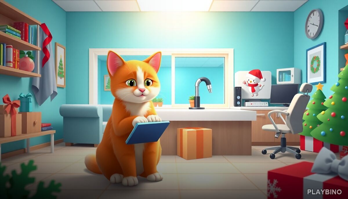 Christmas Jigsaw Puzzles: Festive Cats and Cozy Holiday Scenes image