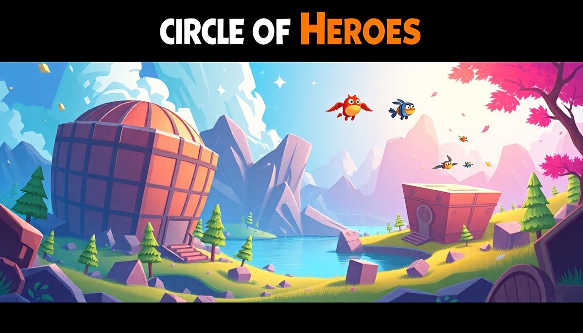 Circle Of Heroes: Spin, Match, Survive image