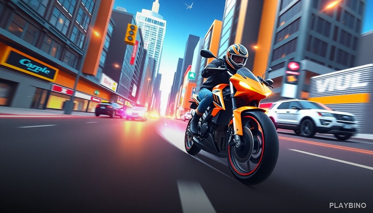 City Bike Racing Champion: Urban Racing, Stunts, and Two-Player Action image