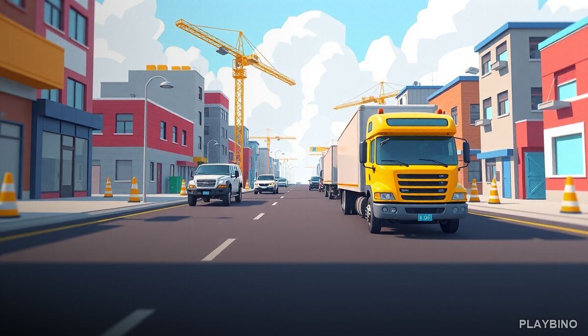 City Constructor Driver 3D Game – Truck Driving and Urban Building Guide image