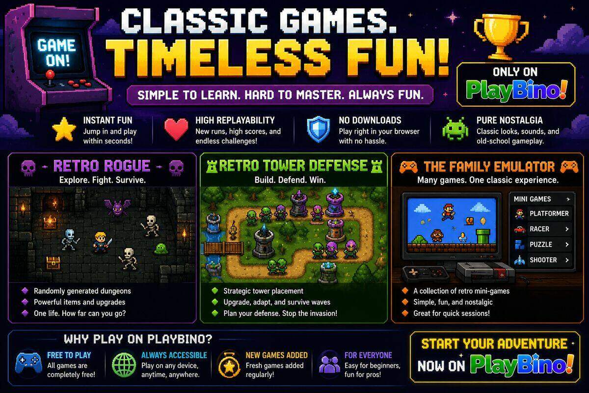 Step Back in Time: Why Classic-Style Browser Games Still Win image