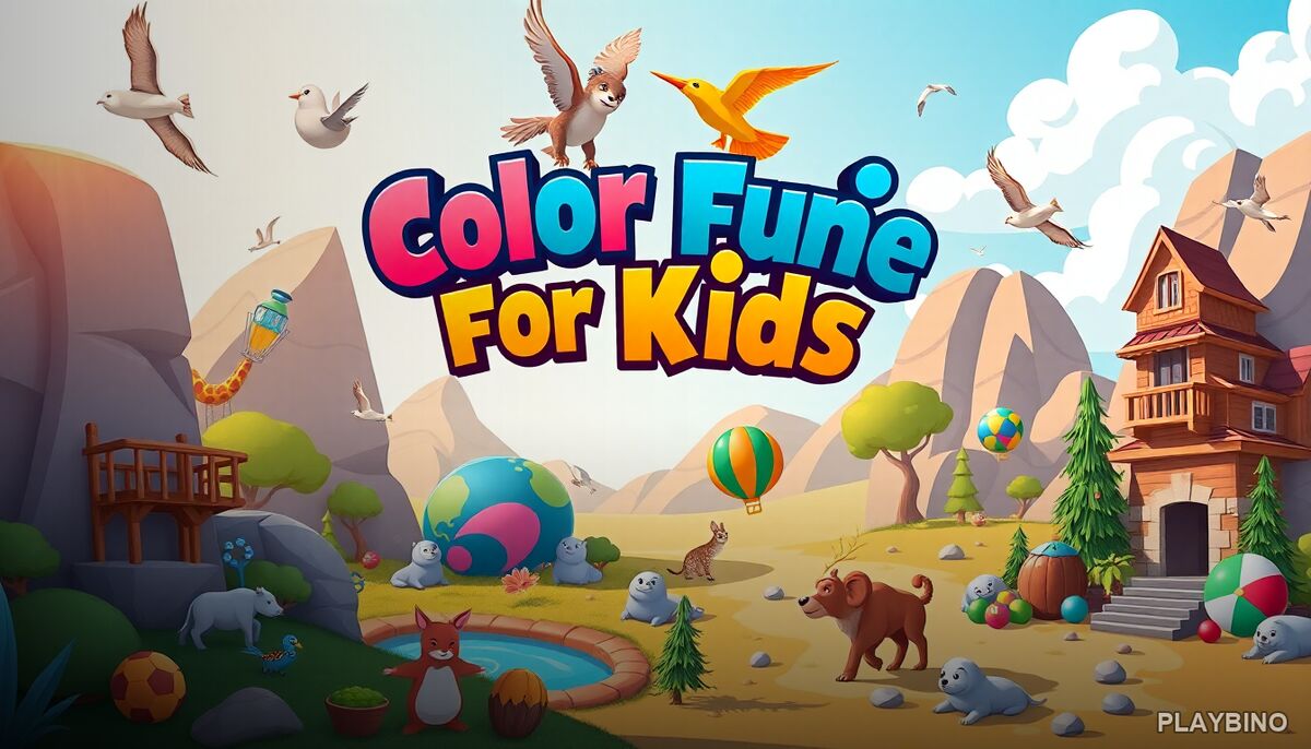 Color Fun For Kids: Paint-by-Numbers Brain Game for Young Players image