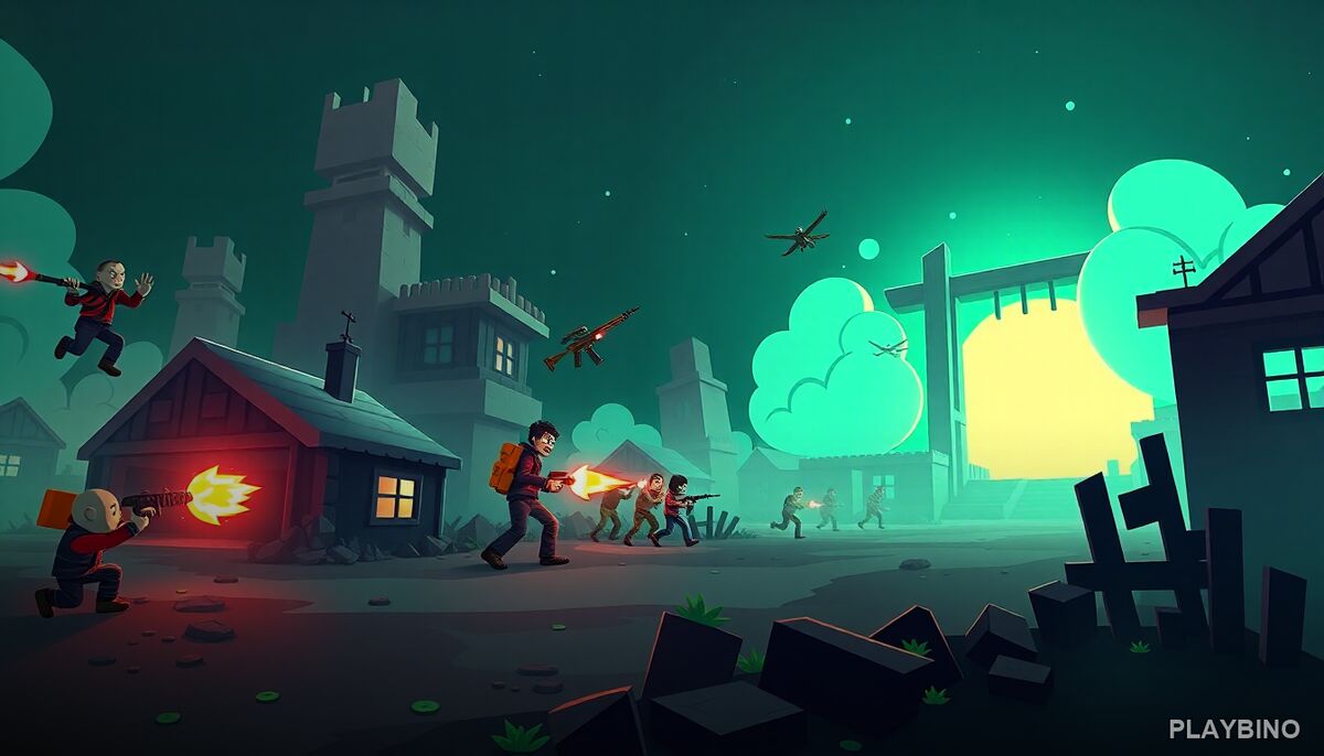 Counter Craft: Battle Royale – Survive the Voxel Zombie Horde image
