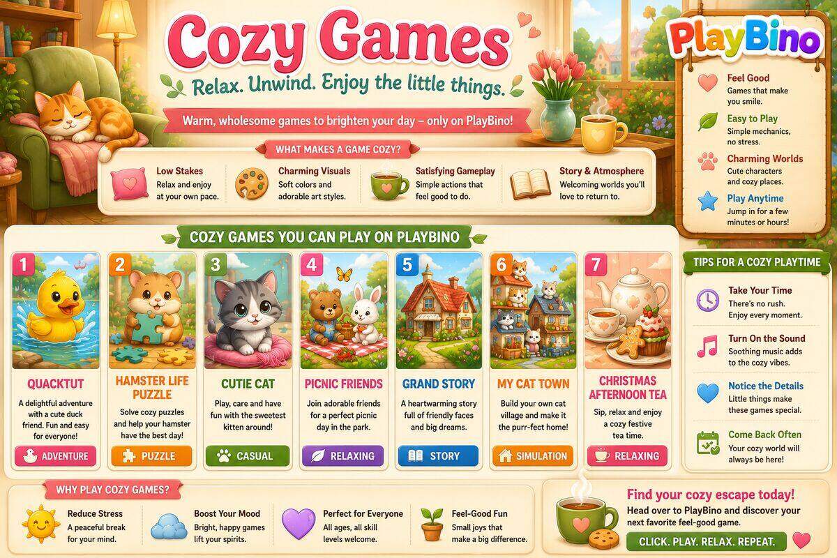Cozy Browser Games to Play When You Just Want to Relax image