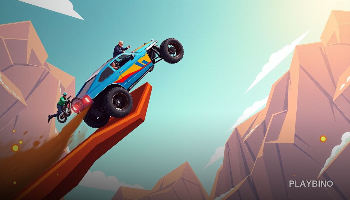 Crazy Hill Climbing: Terrain, Vehicles, and Throttle Control image