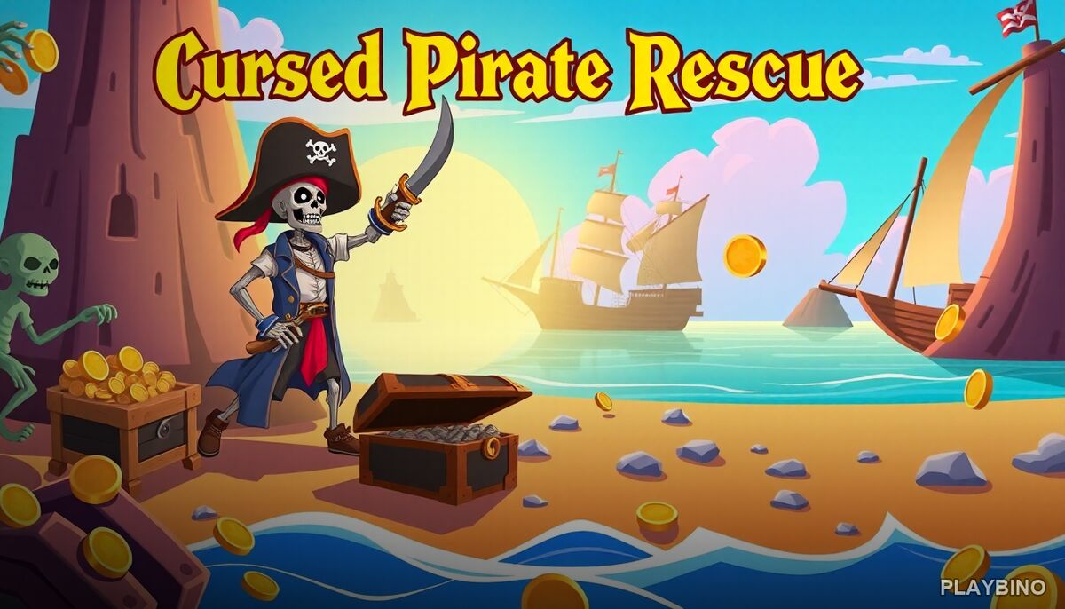 Cursed Pirate Rescue: Survive the Traps and Collect the Gold image