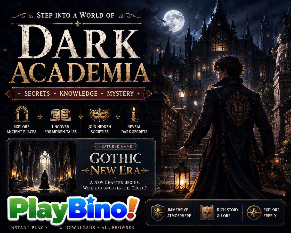 Dark Academia Games: Explore Gothic Worlds and Mysterious Lore Online image