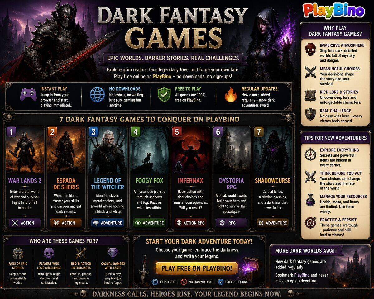 Dark Fantasy Games to Play in Your Browser Right Now image