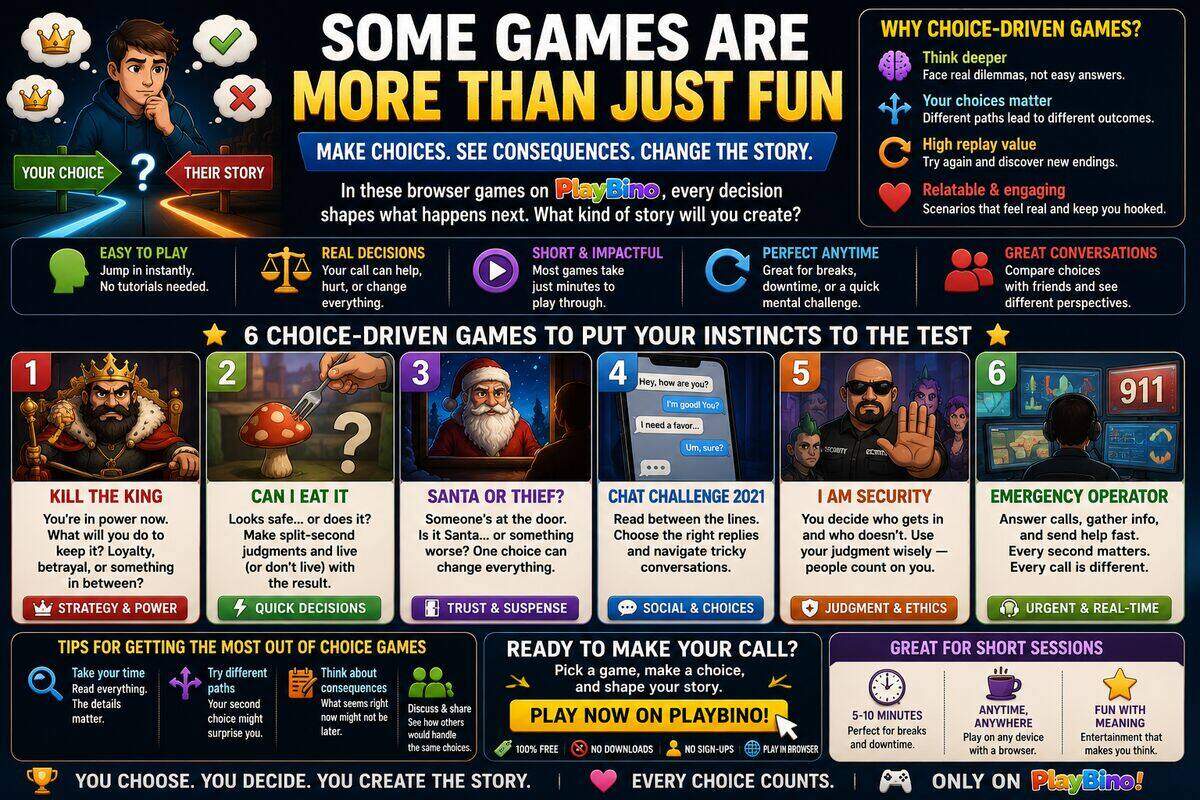 Think Fast, Play Smart: Browser Games That Put Your Decision Making to the Test image