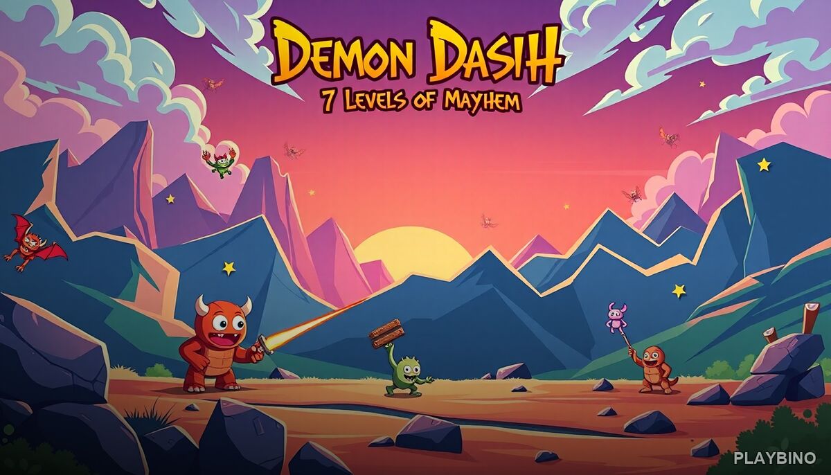 Demon Dash: 7 Levels of Mayhem – Survive the Escalating Chaos image