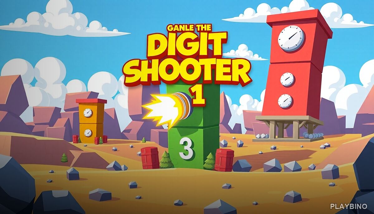 Digit Shooter 1: Numbered Targets, Tactical Shooting, and Chain Strategy image