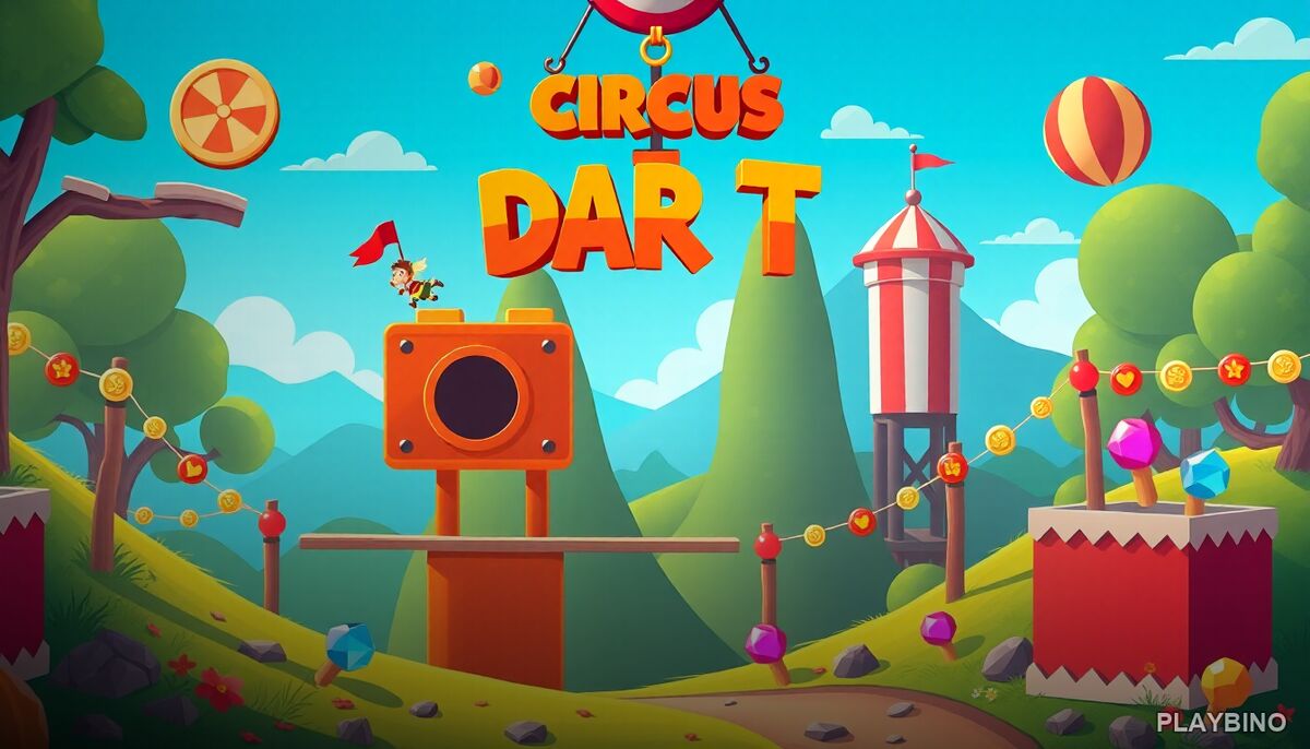 Digital Circus Dart: Precision, Timing, and Carnival Chaos image