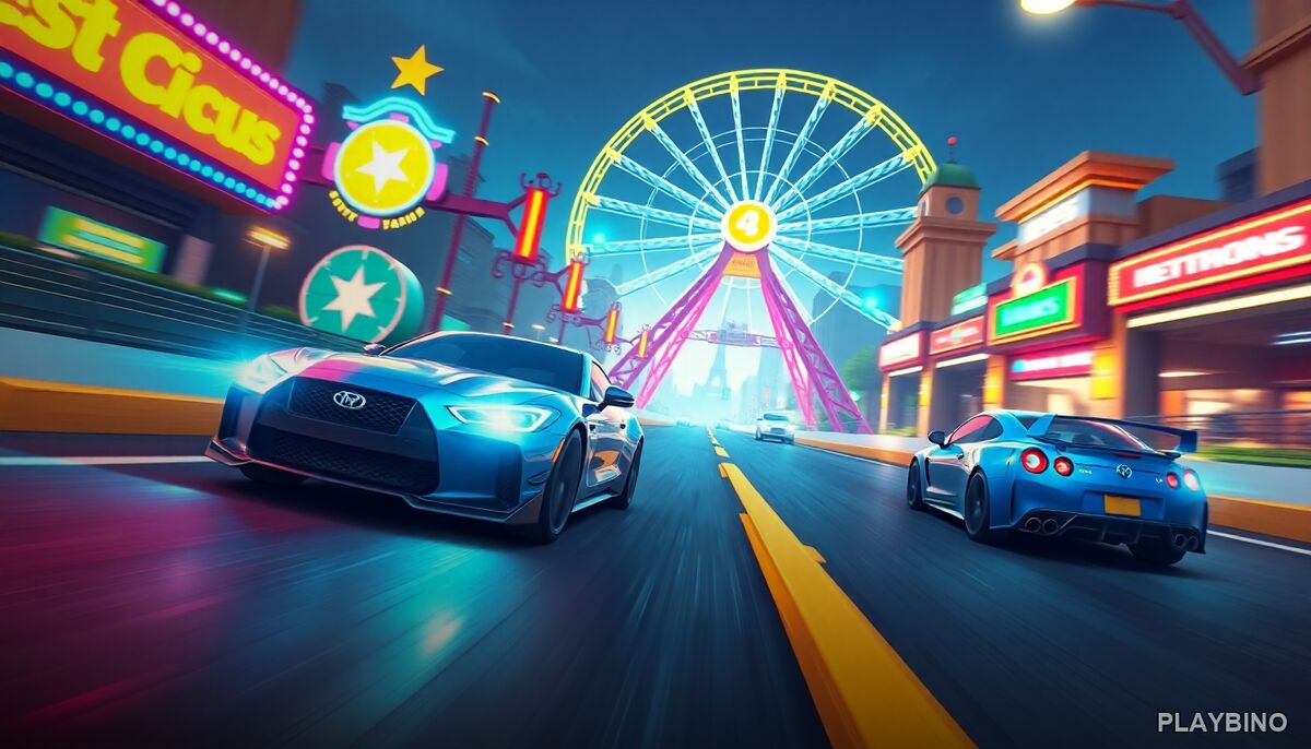 Digital Circus Jeep Adventure: Driving Skills and Circus Chaos image