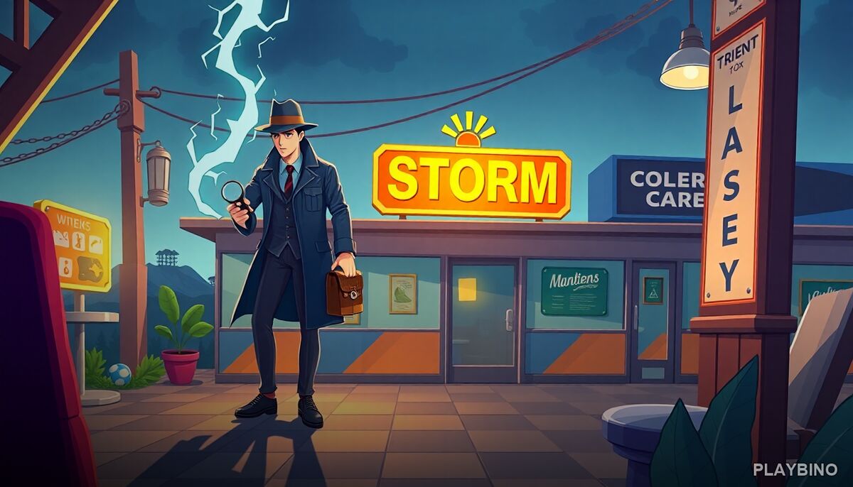 Diner in the Storm: Puzzle, Clues, and a Diner Full of Secrets image
