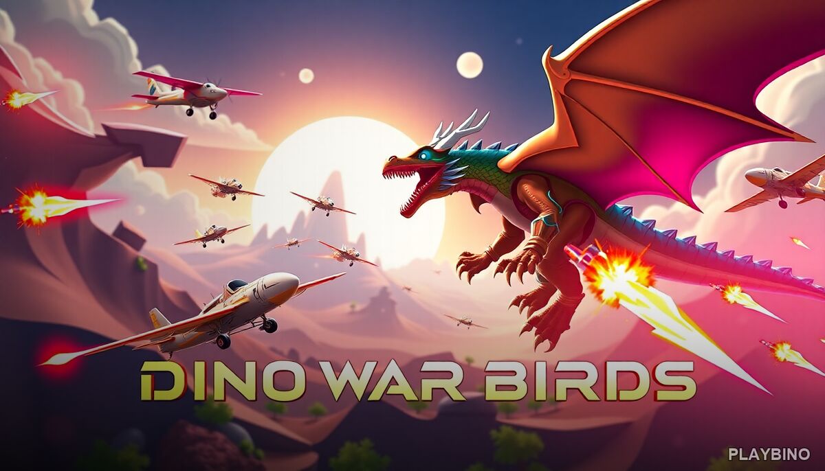 Dino War Birds: Aerial Combat, Dragons, and Multiplayer Chaos image