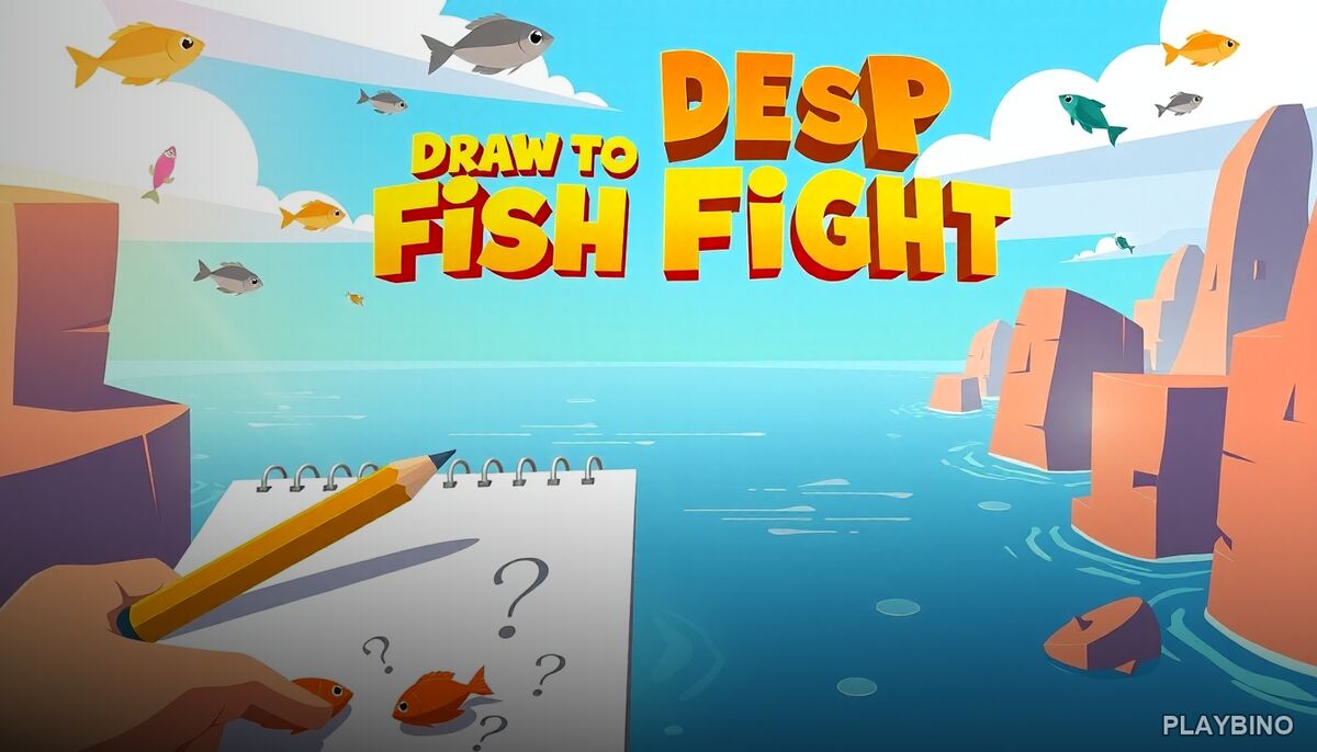 Draw to Fish Fight: Sketch Your Way Through Aquatic Battles image