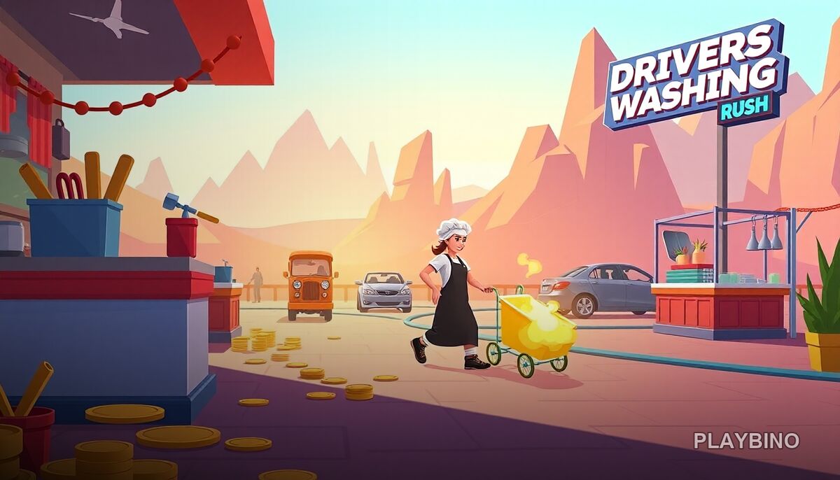 Drivers Washing Clean: Car Wash Simulation Guide image