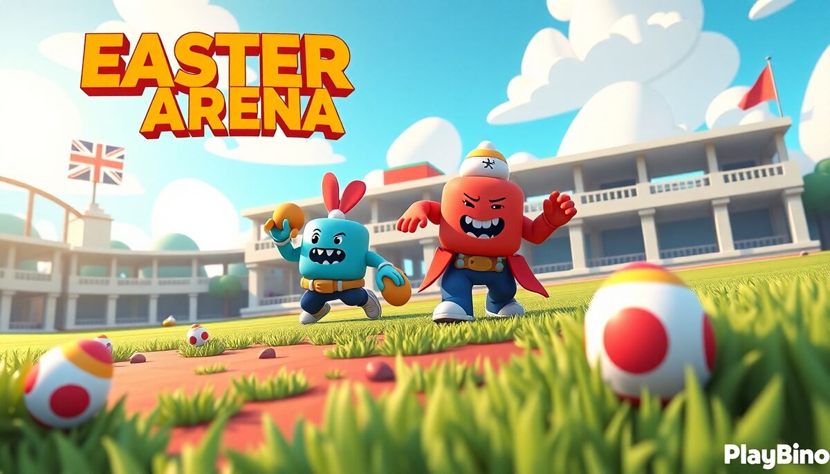 Easter Egg Arena: Multiplayer Hot Potato PvP Action image